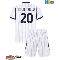 Camiseta Inter Milan Hakan Calhanoglu #20 Visitante Equipación para niños 2026-27 manga corta (+ pantalones cortos)